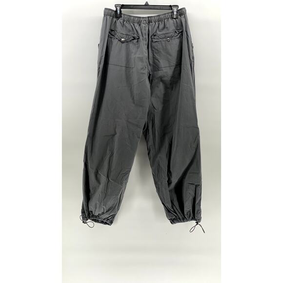 ASOS DESIGN Women's Charcoal Solid Drawstring Pull-On Streetwear Jogger Pant SZ8 - Picture 2 of 11